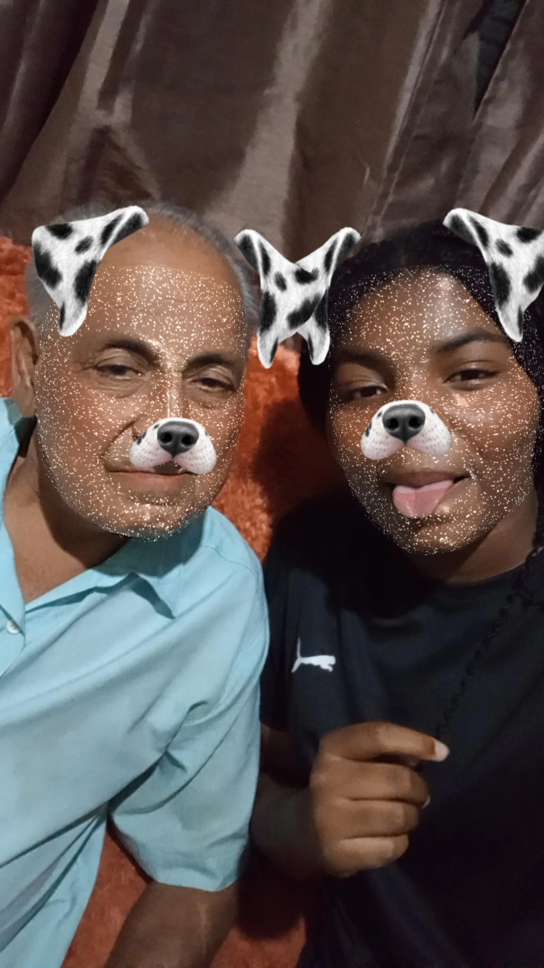 Foto enviada na homenagem por Maria